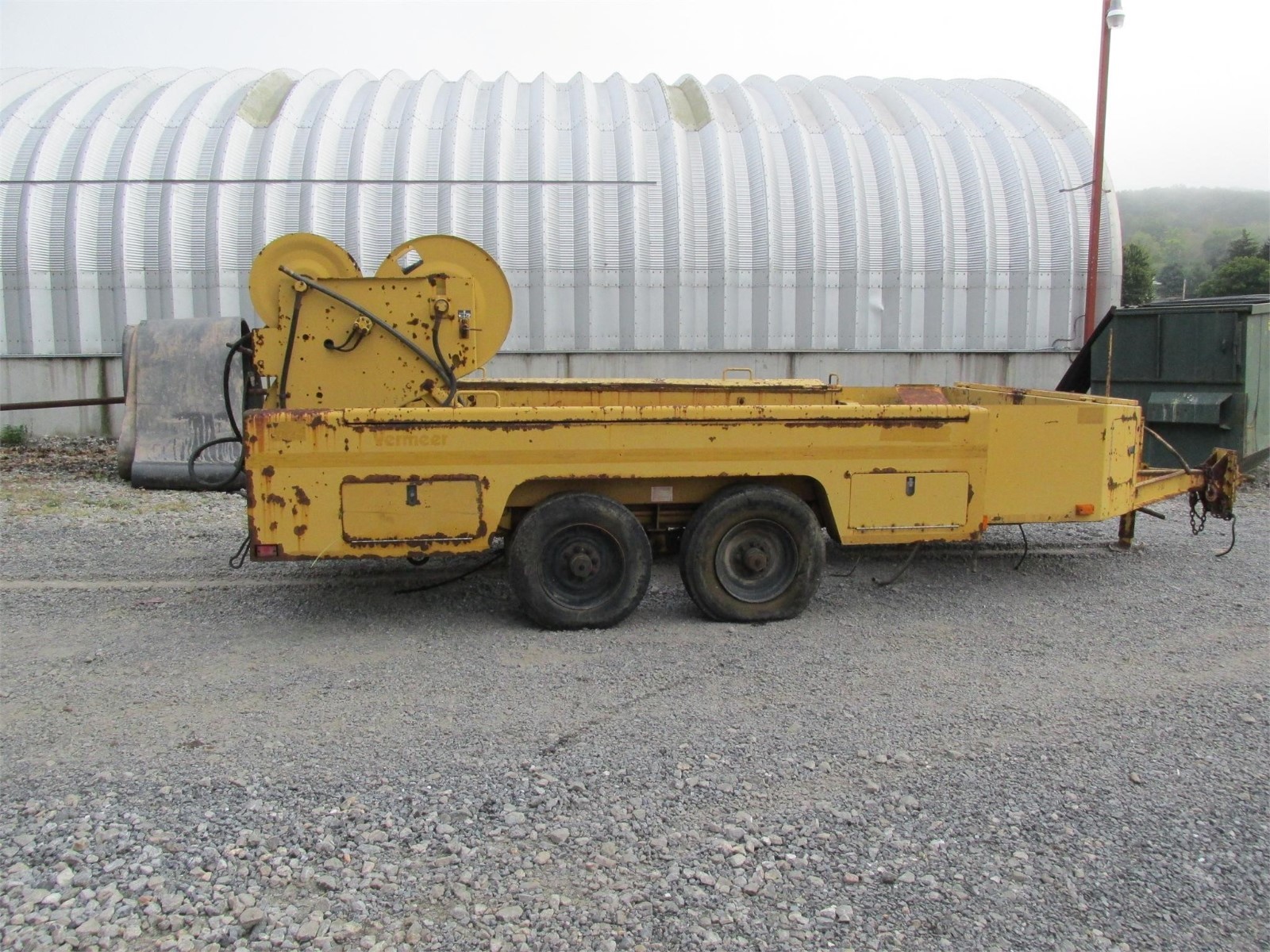 1990 VERMEER TAG EQUIPMENT TRAILER TRENCHER DRILL ATV MECHANICS SPECIAL