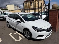 2019 69 VAUXHALL ASTRA 1.6 CDTI 136 DESIGN SPORTS TOURER WHITE ESTATE EX POLICE