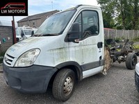 2009 Iveco Daily 35S12 CHASSIS CAB 2009 09 REG SPEARS OR REPAIRS CHASSIS CAB Die