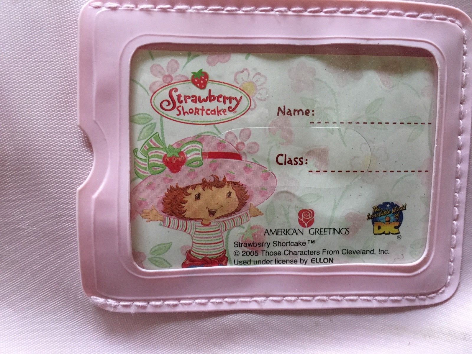 2005 Strawberry Shortcake laptop school bag American Greetings Berry Best Friend