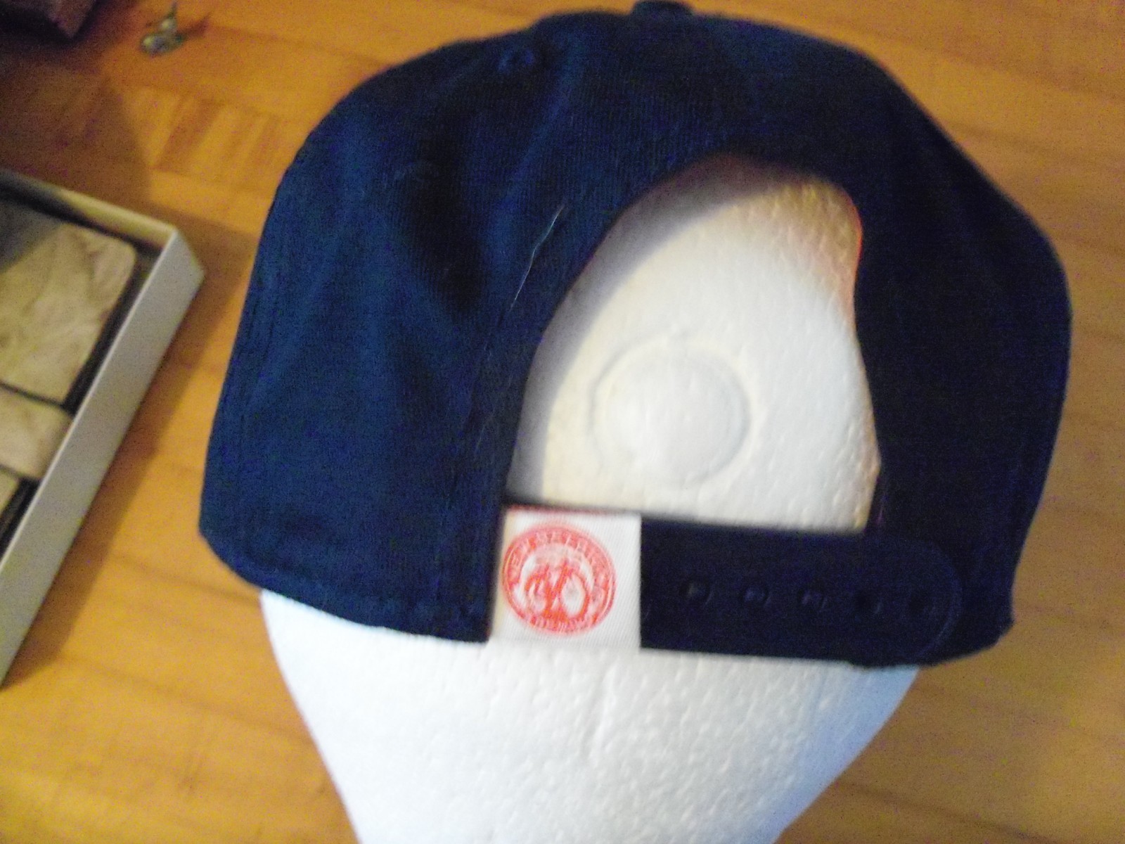 Fat Tire Red Bicycle Hat Ball Cap NEW BELGIUM BREWING Navy & Red