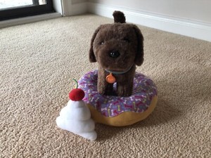 american girl doll chocolate lab puppy