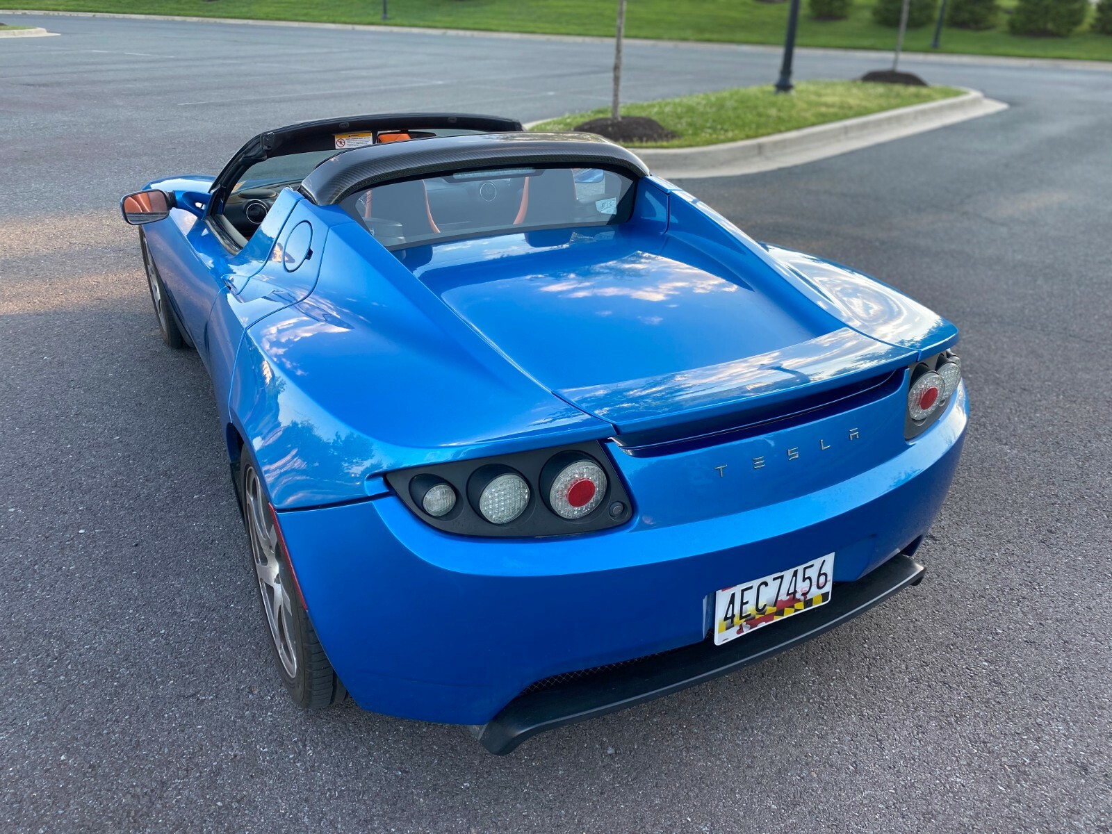 tesla roadster miniature