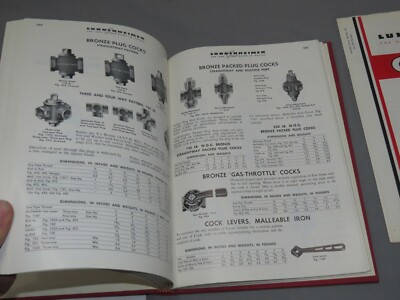 Lunkenheimer Valves Catalog 66 Steam Whistle Boiler Valve Oiler Brass 1969 1970