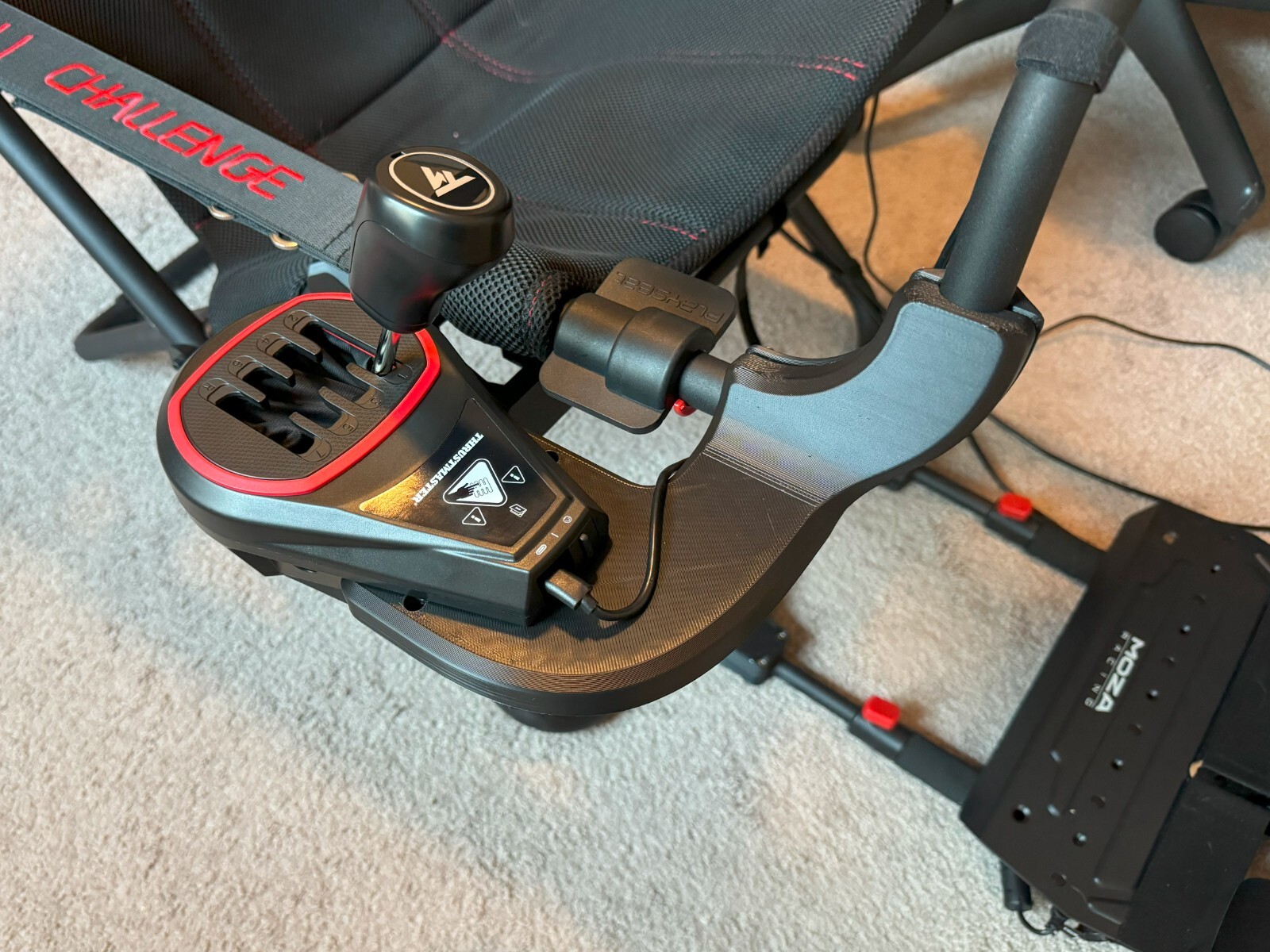 Playseat Challenge Shifter / Handbrake Mount | TH8A, G920