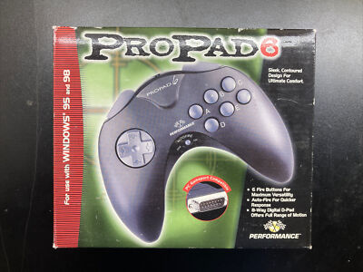 Vintage InterAct Performance PC Propad 6 P-228 Game Controller
