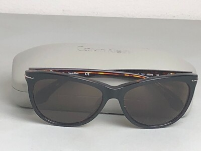 Calvin Klein CK4220S 053 56-16-135 Black & Tortoise frames EUC w/case