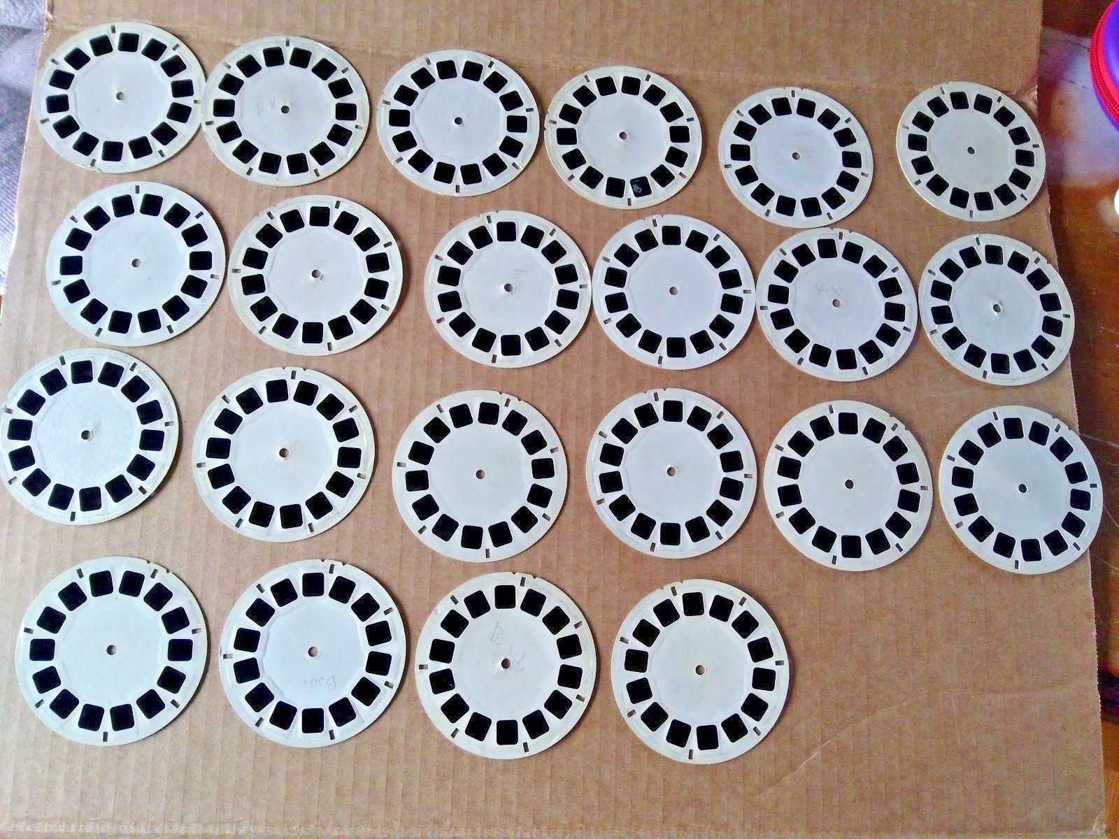 22 Vntg Sawyer's Viewmaster Reels Hollywood, Acapulco,Golden Gate, Mexico  more!