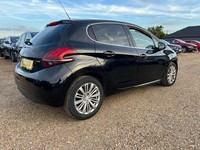 2017 PEUGEOT 208 ALLURE BLACK EURO 6 SALVAGE DAMAGED REPAIR PETROL CAT S