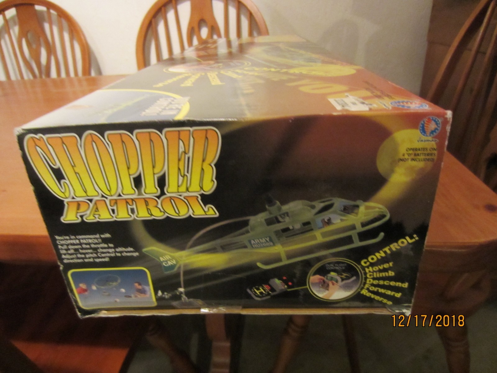 Jasman Chopper Patrol Flying Helicopter..NIB Vertibird