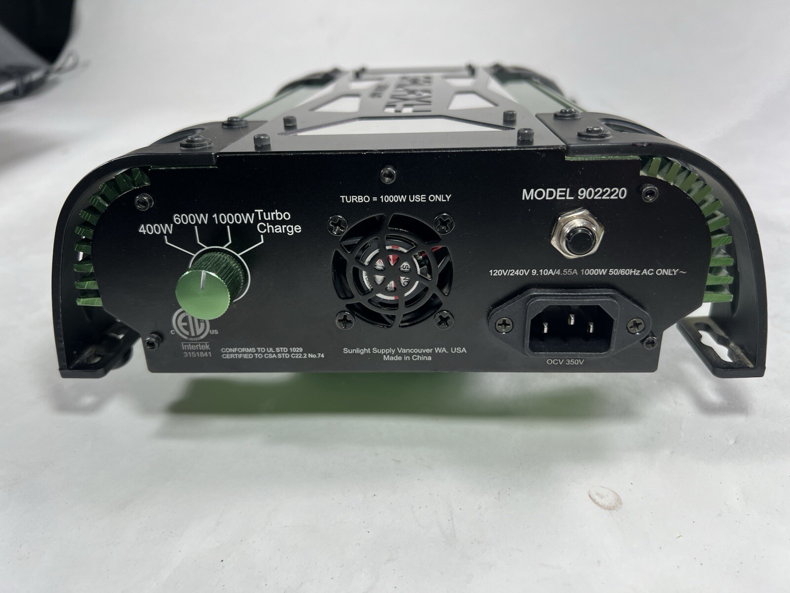 Galaxy grow amp 400/600 /1000 Watt Hydroponic Light Ballast