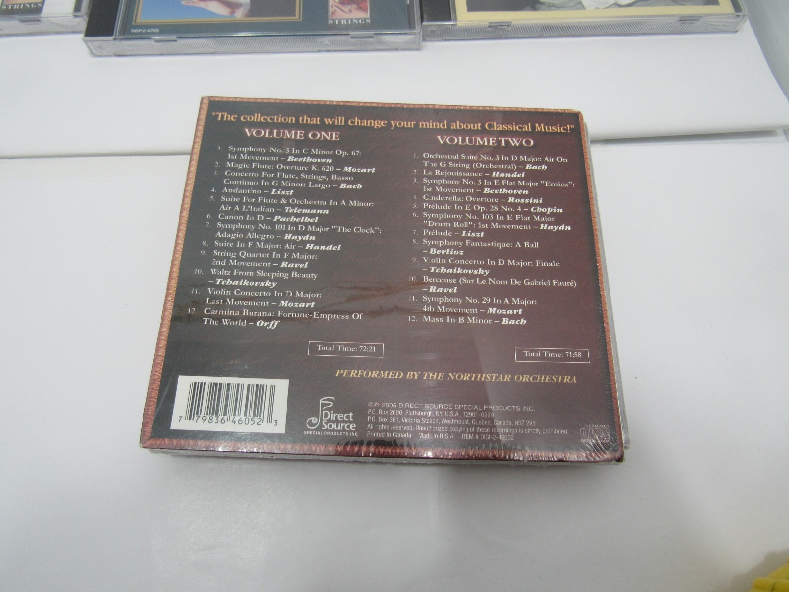 Mixed Lot of 10 Classical, Instrumental CD's With Frank Sinatra and Etta James