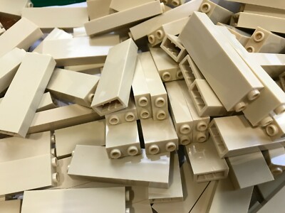 LEGO -NEW-#2454-TAN  BRICK 1 X 2 X 5--10 PIECES 
