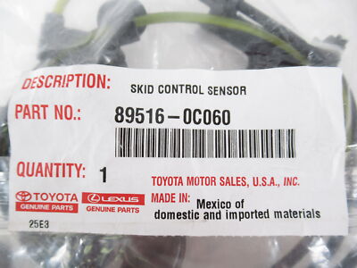 グランドセール 漫画 Genuine OEM Toyota 89516-0C060 Passenger RH Rear ABS Sensor その他