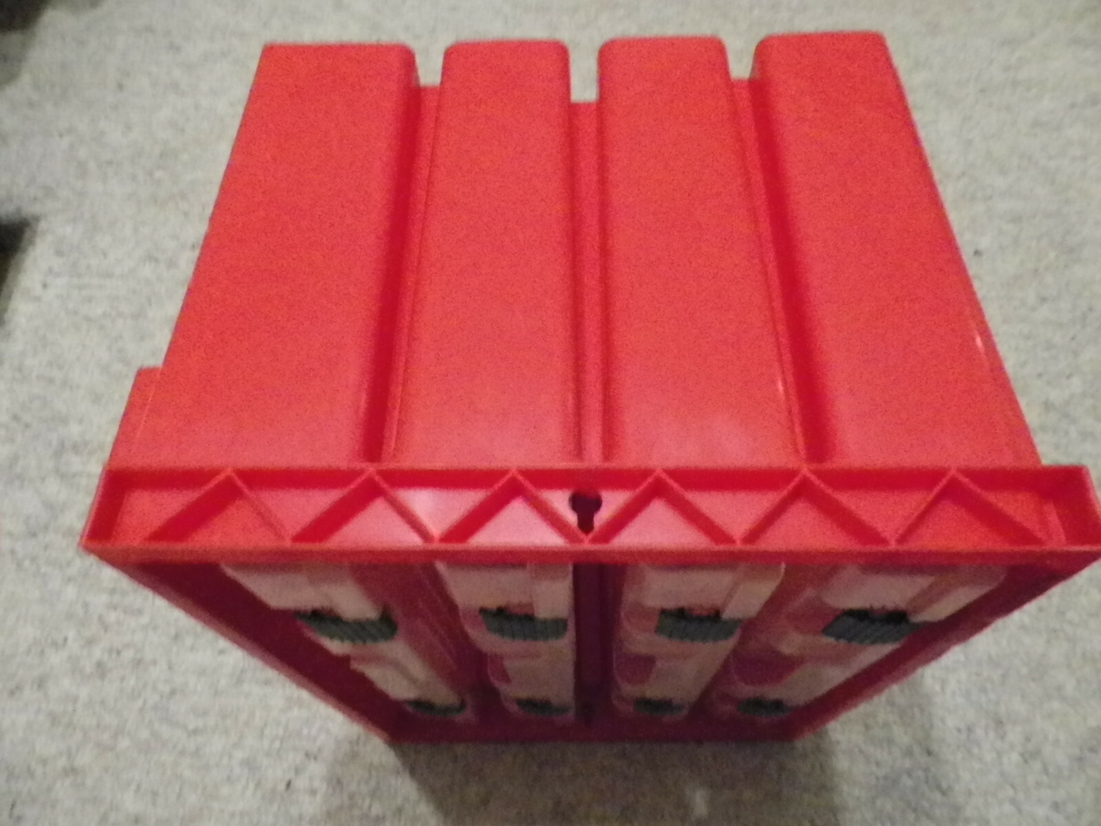 Plano Molding 974 StowAway Organizer Rack + 4 Cabelas 3700 Stowaway Boxes