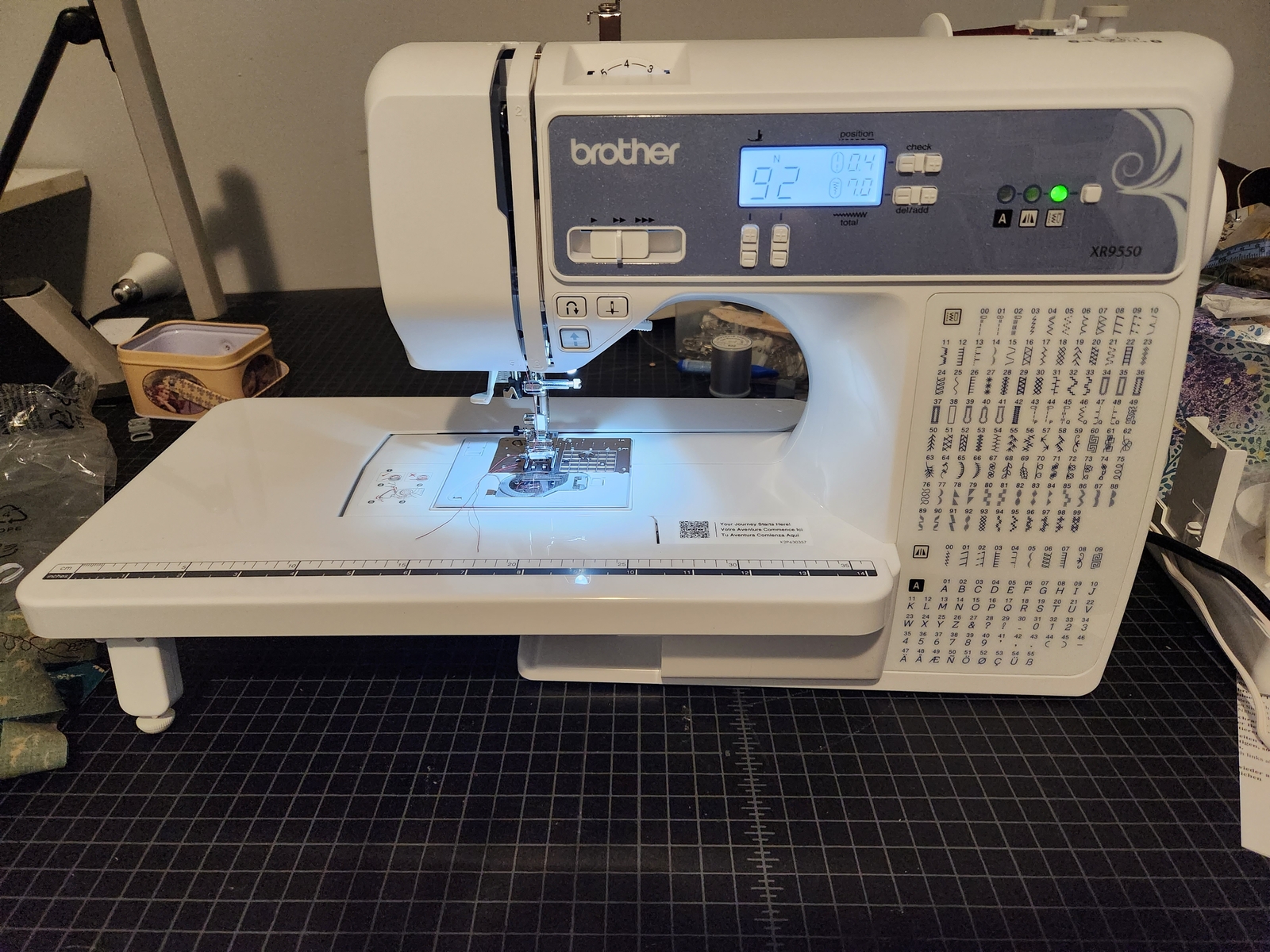 Brother - XR9550 - Computerized 165 Utility LCD Sewing and