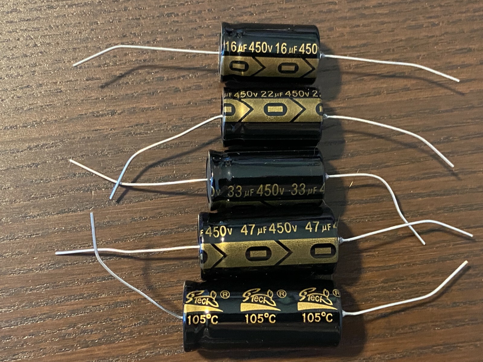 New 450v Axial Capacitor 8 10 12 16 22 33 40 47 100 200 uf