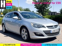 2015 Vauxhall Astra 2.0 CDTi SRi Sports Tourer Auto Euro 5 5dr ESTATE Diesel Aut