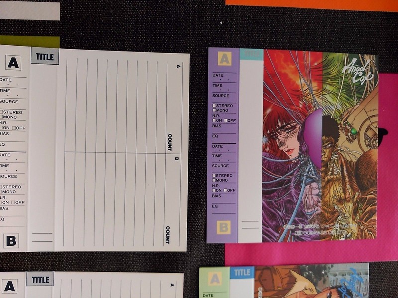 Angel Cop IchirÅ Itano Des Tape Card Index