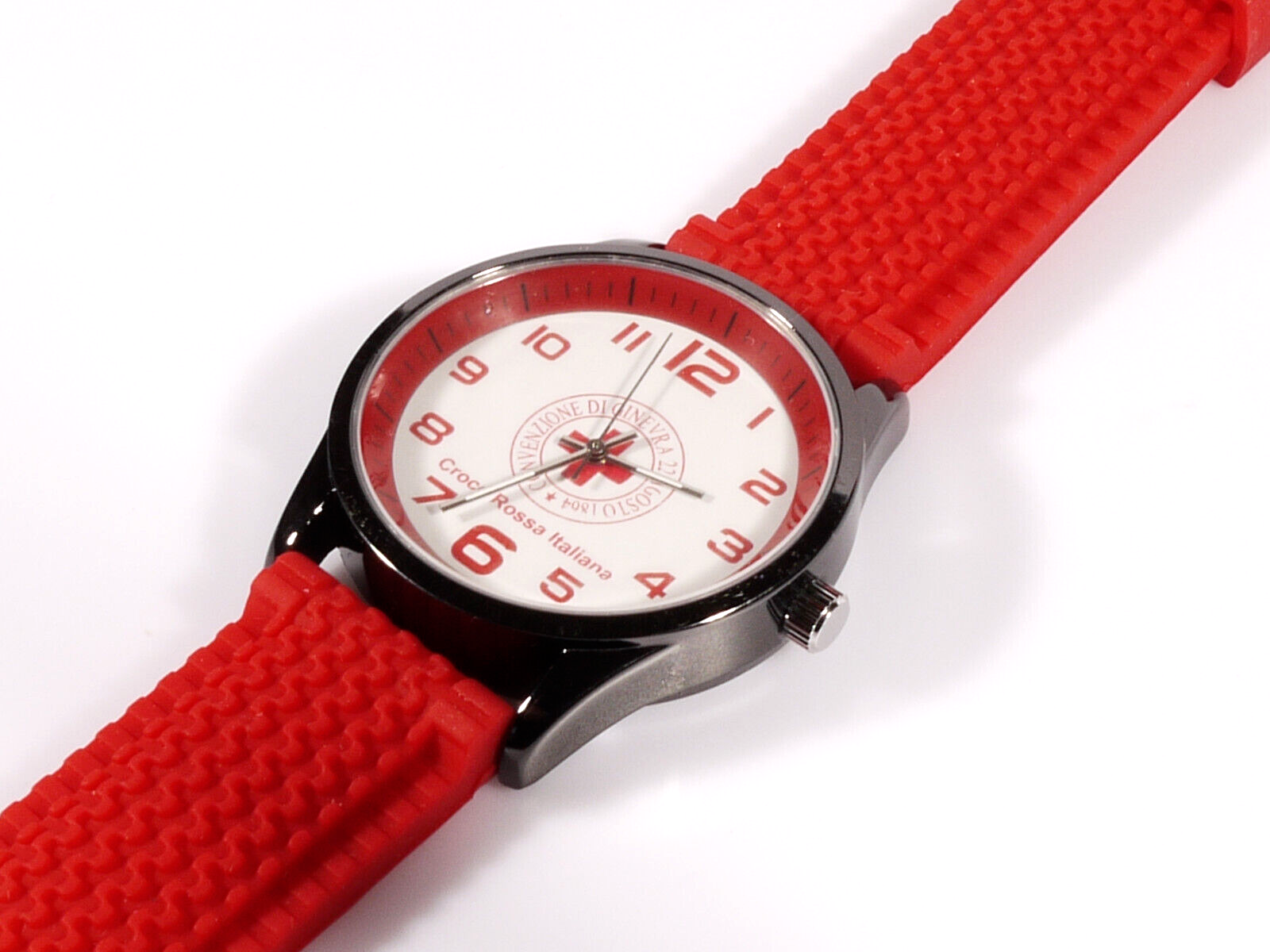 Red cross watch hotsell