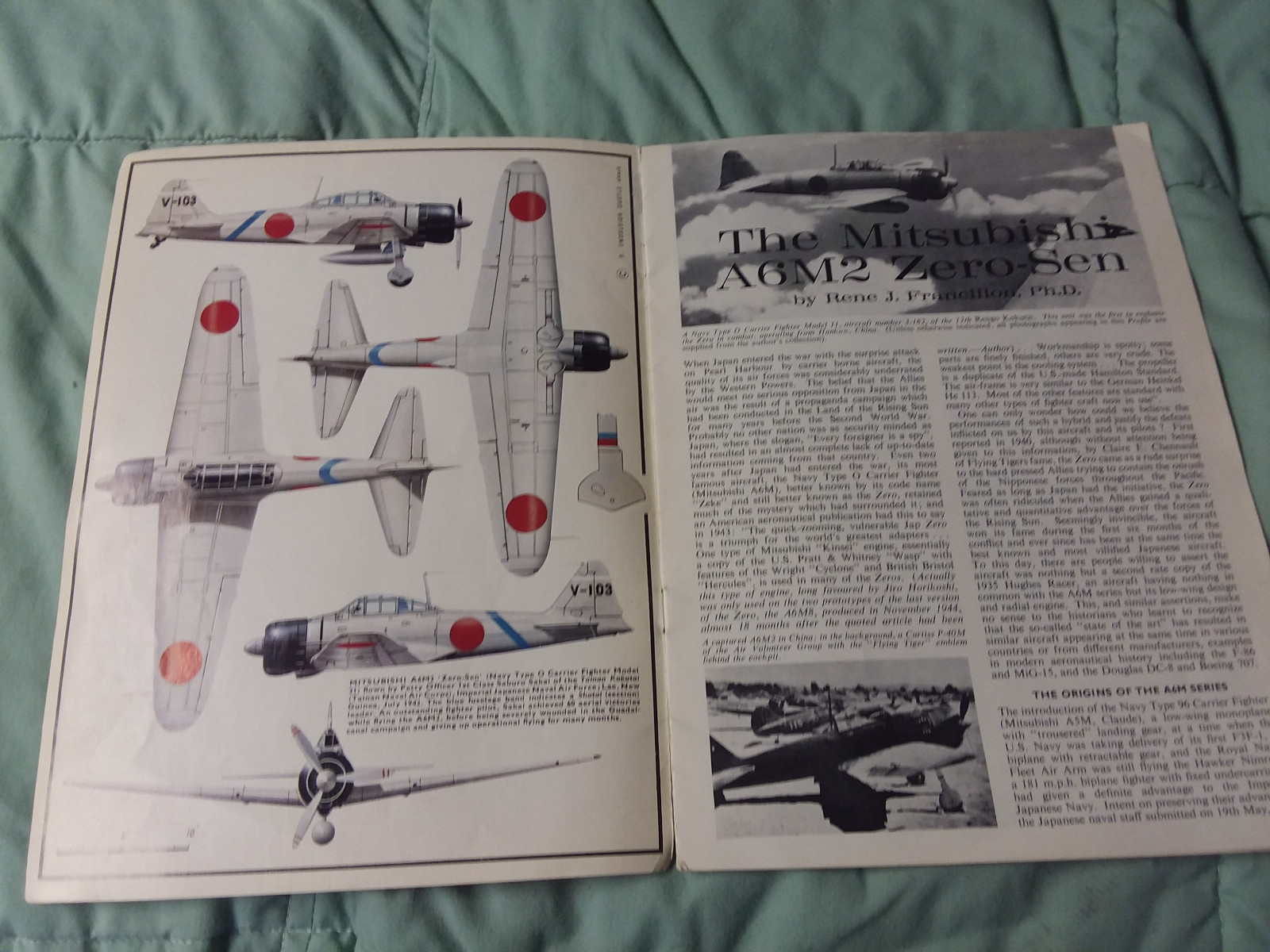 PROFILE PUBLICATIONS MITSUBISHI A6M2 ZERO-SEN #129
