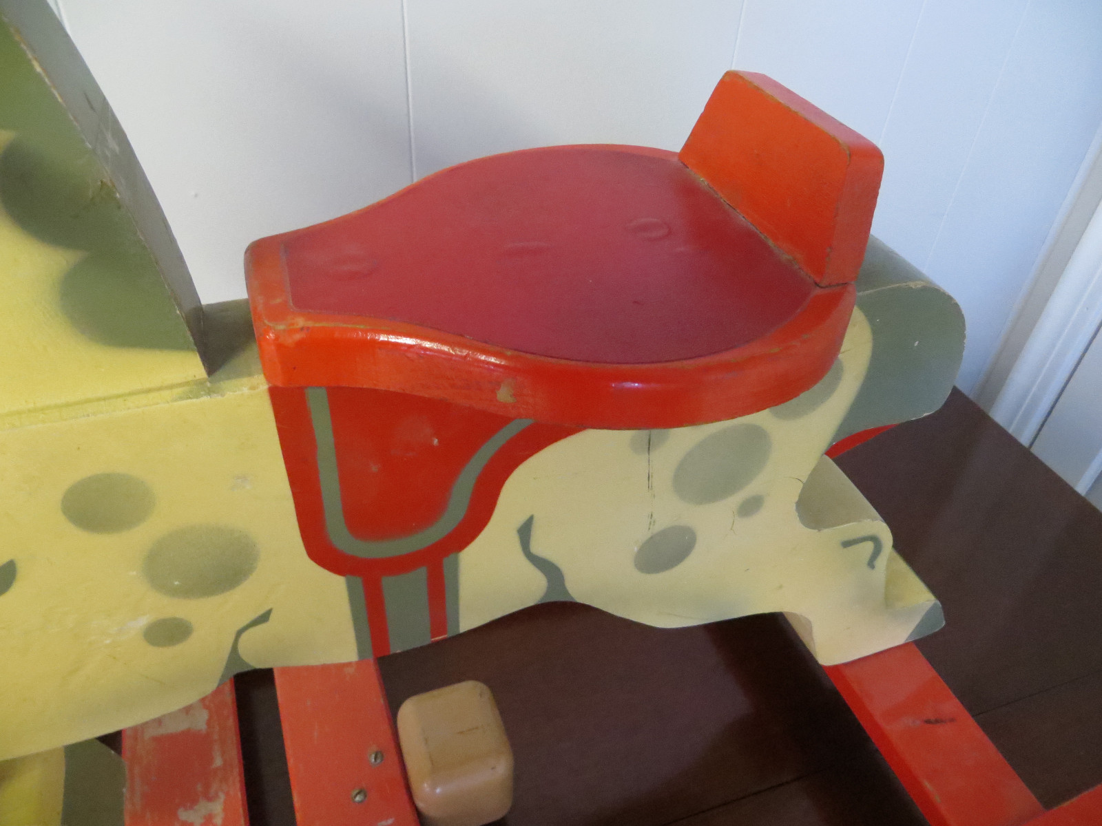 Classic Vintage Original F.A.O. FAO Schwarz Wooden Musical Rocking Horse