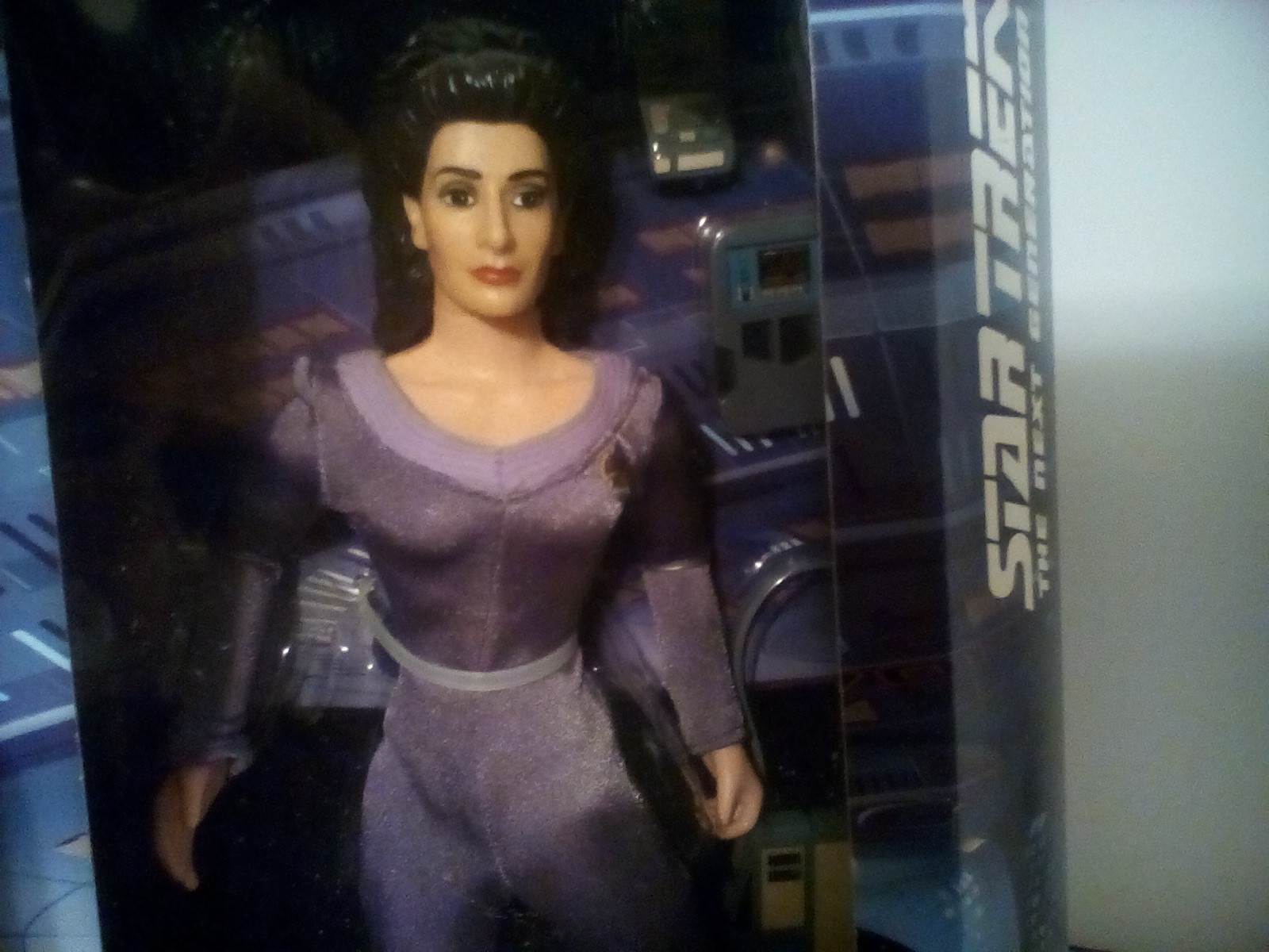 vintage women of star trek counselor deanna troi 1999, 12 inch