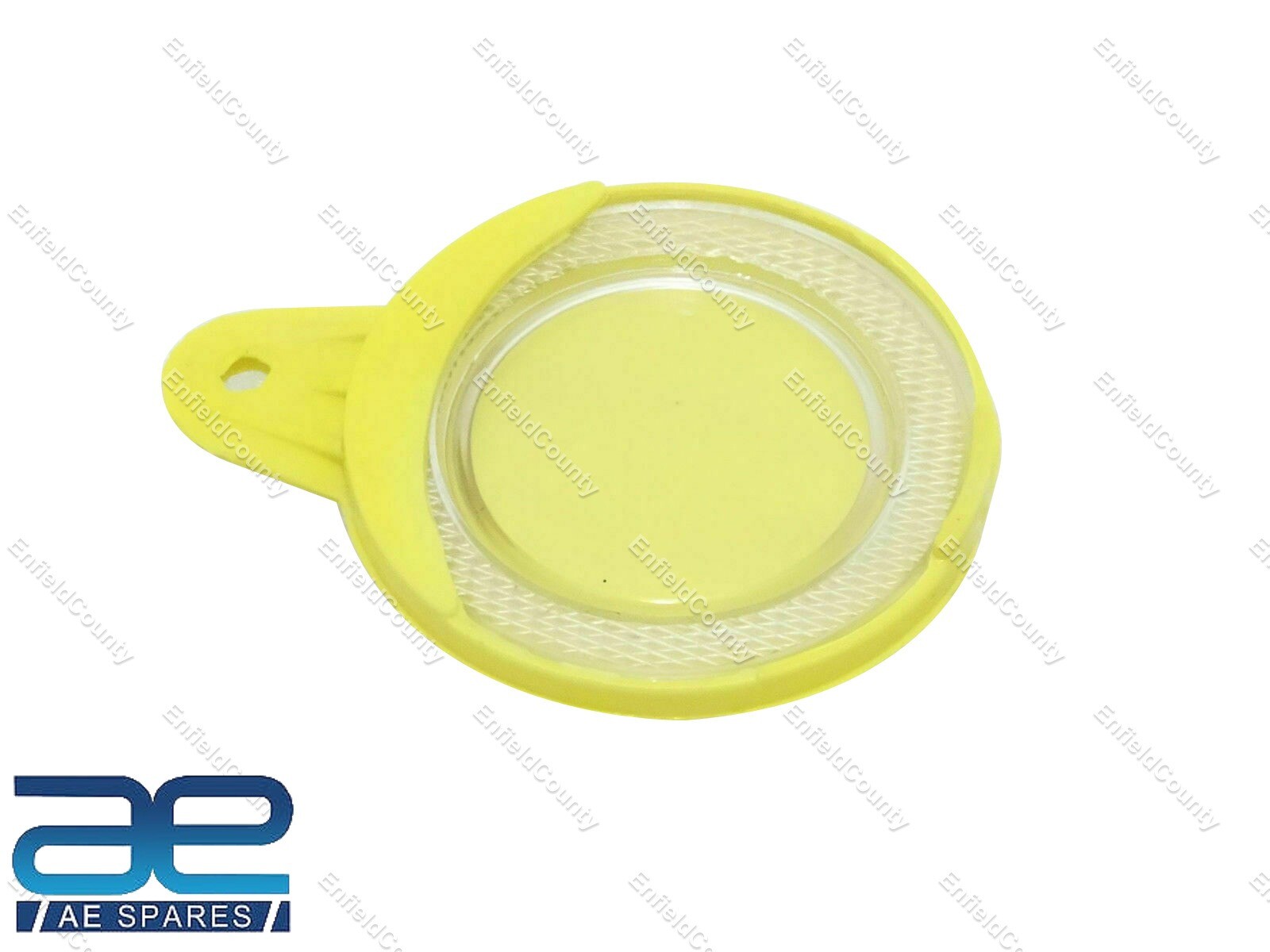 For Lambretta Vespa St.christopher Tax Disc Holder Italian Size Yellow VP435  