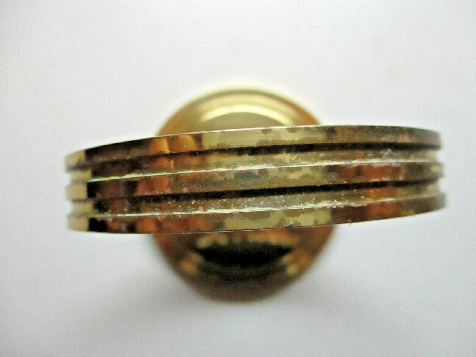 Vintage Ginger Bathroom Shiny Cast Brass Tumbler Glass Cup Holder Wall Mount