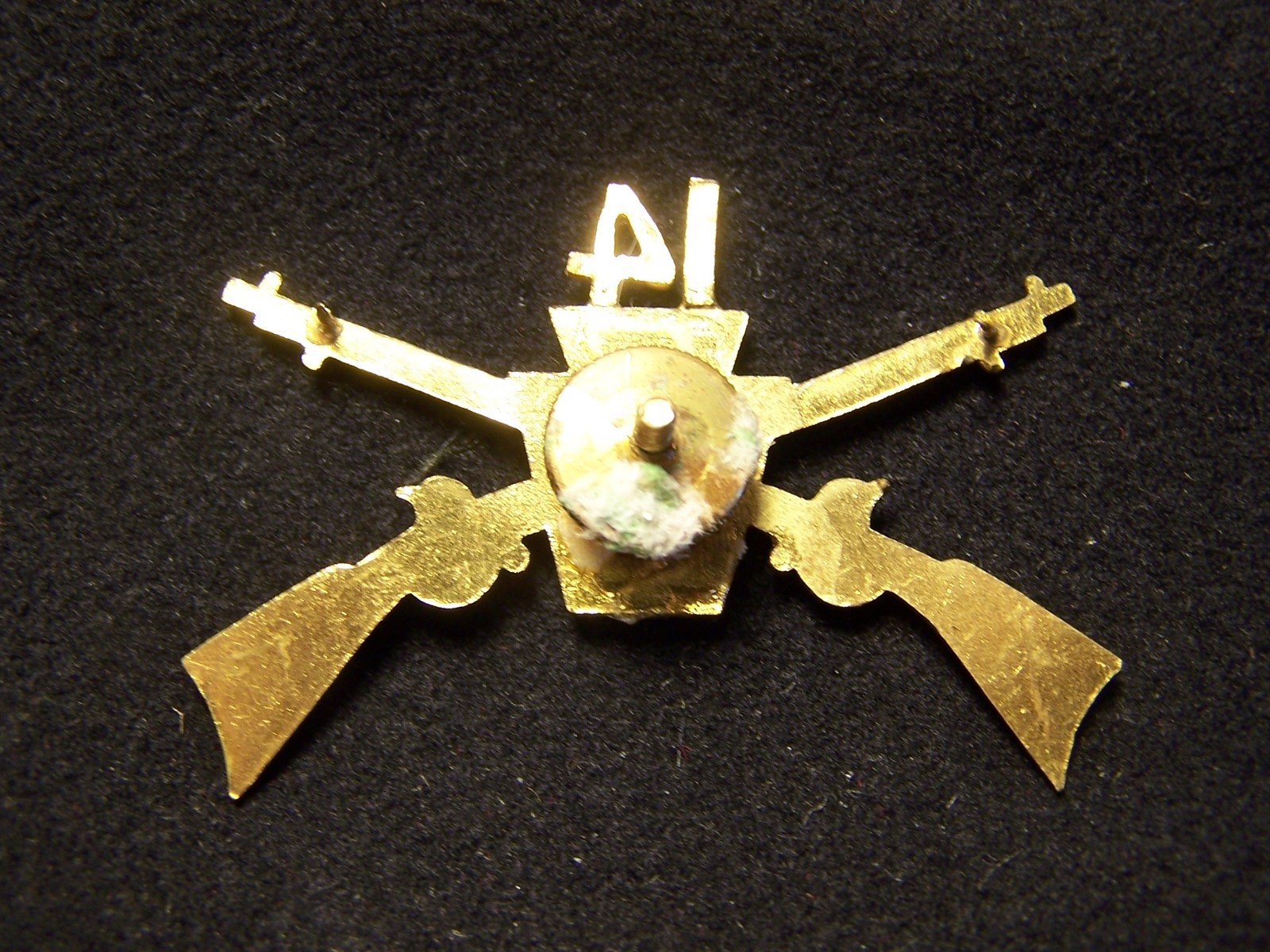 SPANISH AMERICAN WAR PENNSYLVANIA 14TH INFANTRY PA CAP INSIGNIA