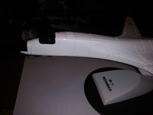 ERTL FORCE ONE B-1 BOMBER US AIR FORCE JET MLC WITH ORIGINAL STICKER SHEET 1989