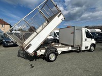 PEUGEOT BOXER 335 L3 2.2 HDI 130BHP L3H1 CAGED TIPPER YEAR MOT LWB 07379 701842