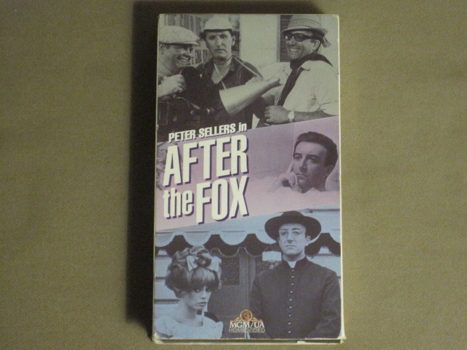 AFTER THE FOX (1966) VHS VITTORIO DE SICA PETER SELLERS
