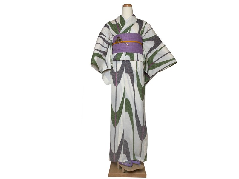 Unworn Womens Large Size Kansai Yamamoto Summer Yukata