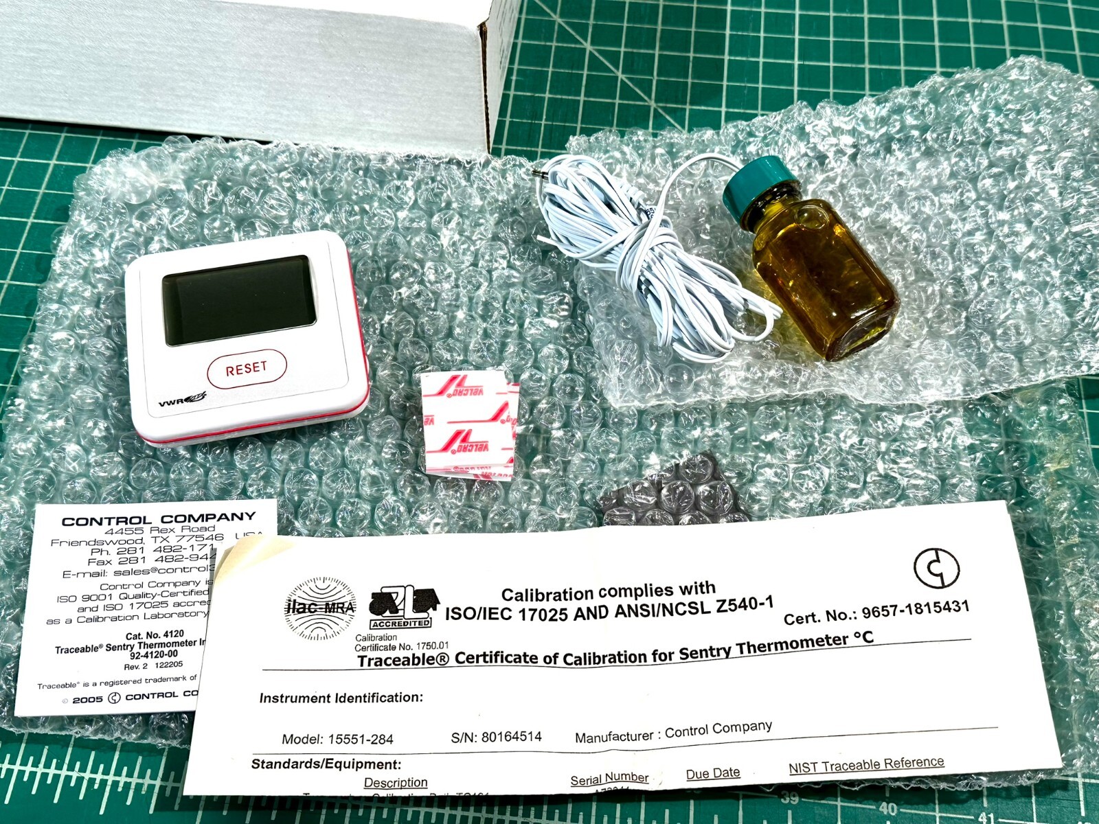 VWR International Traceable Sentry Thermometer 15551-284