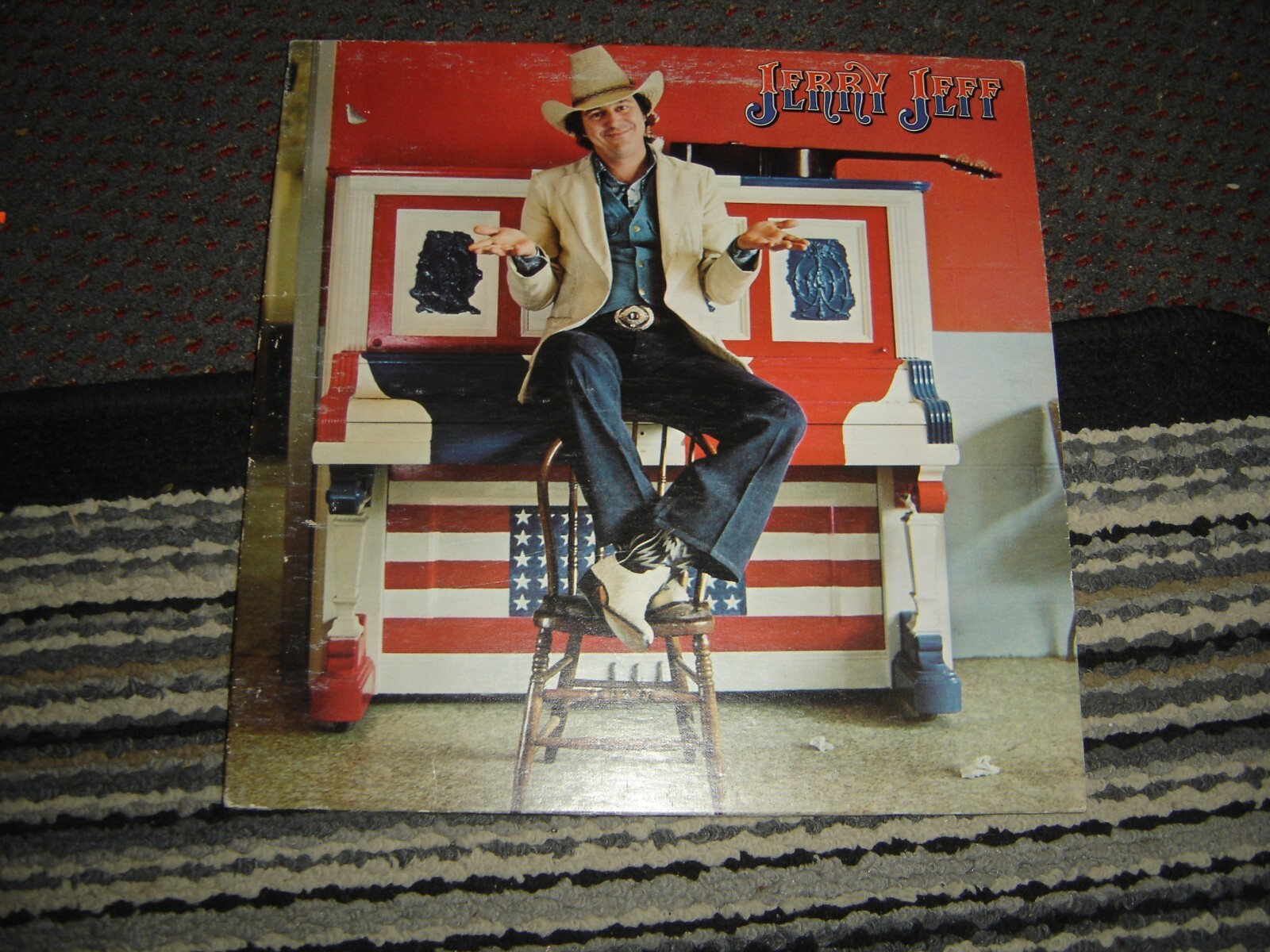 Jerry Jeff Walker - Jerry Jeff 1978 Canada Gatefold Orig