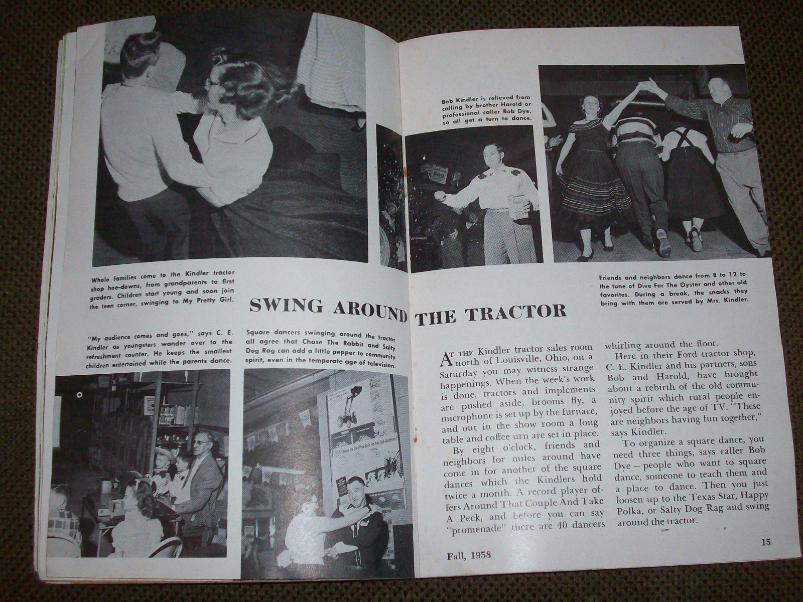 Fall 1958 Ford Farming Magazine Diesel Tractor Corn Picker Tyler Minnesota