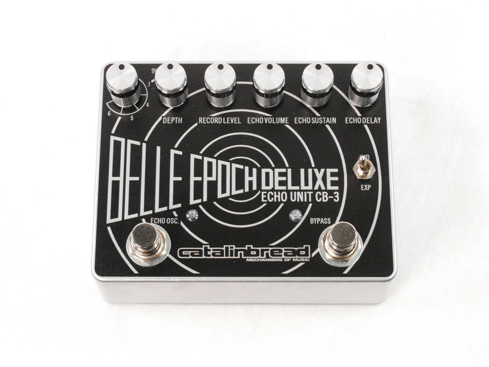 ギター Catalinbread BELLE EPOCH DELUXE Belle Epoch (Black and Silver) – Catalinbread Effects