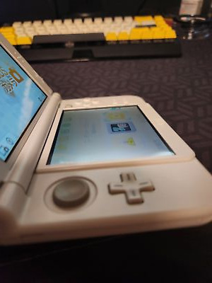 IPS New Nintendo 3DS LL XL Pearl White top Dual IPS LCD JP IPS New Nintendo 3DS LL XL Pearl White top Dual IPS LCD JP