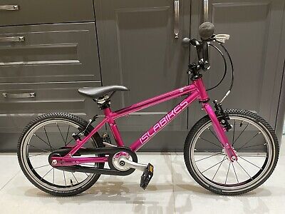 Islabikes Cnoc 16 In Pink Kids Bike In Excellent Condition