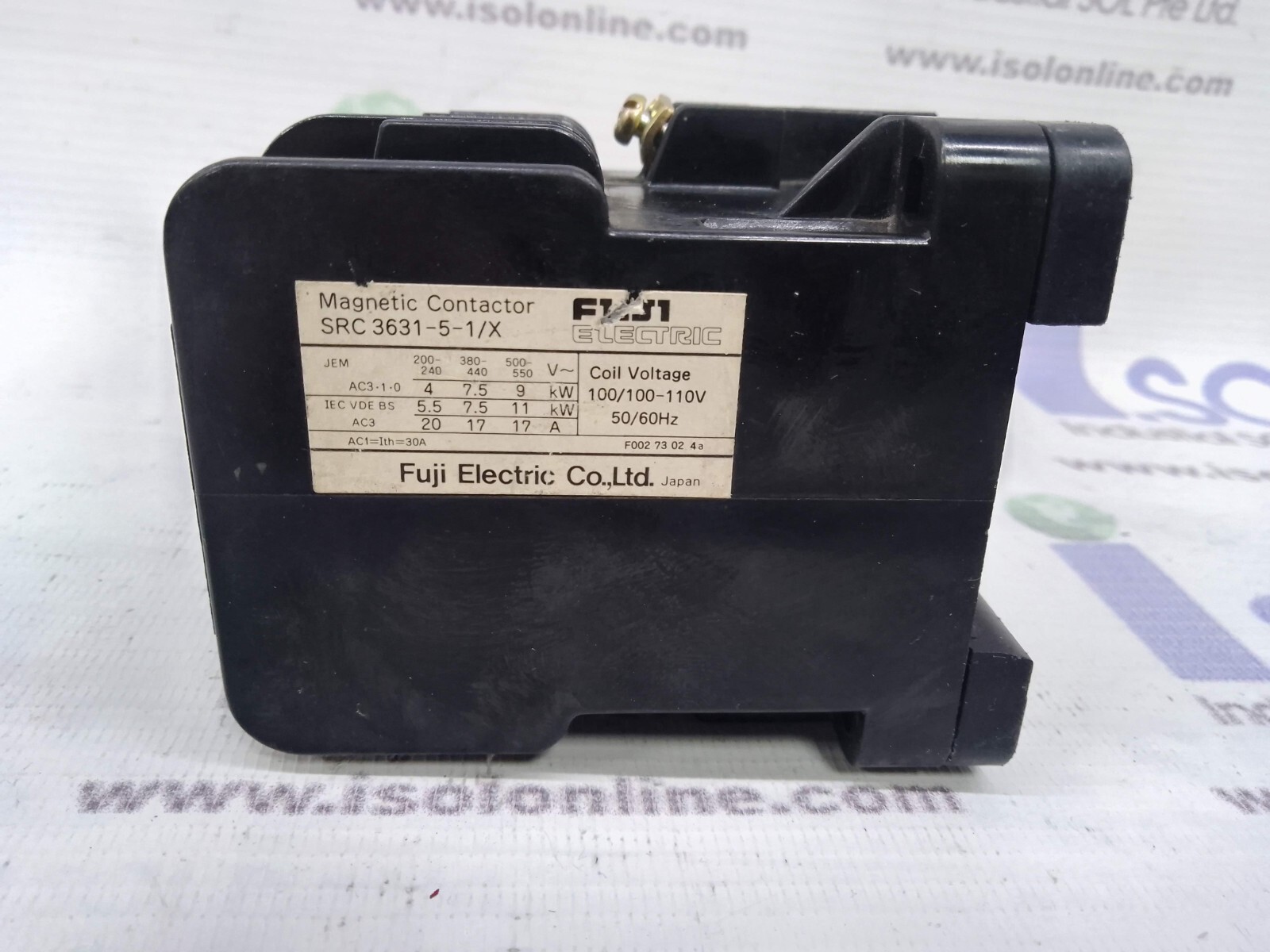 Fuji SRC 3631-5-1/X Magnetic Contactor SRC Series 200-550V