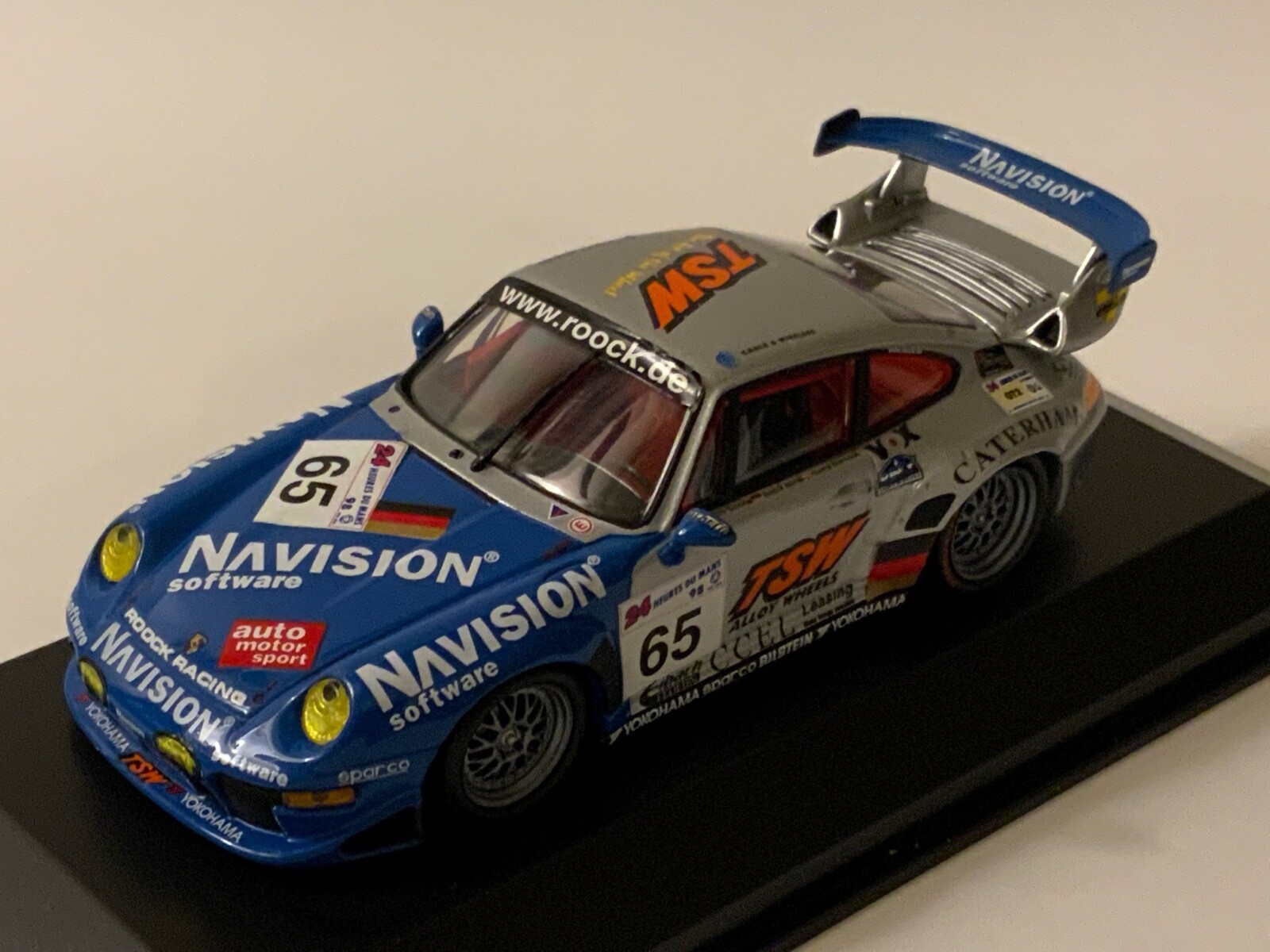 1/43 Minichamps Porsche 911 GT2 1998 GT2 24 H of LeMans