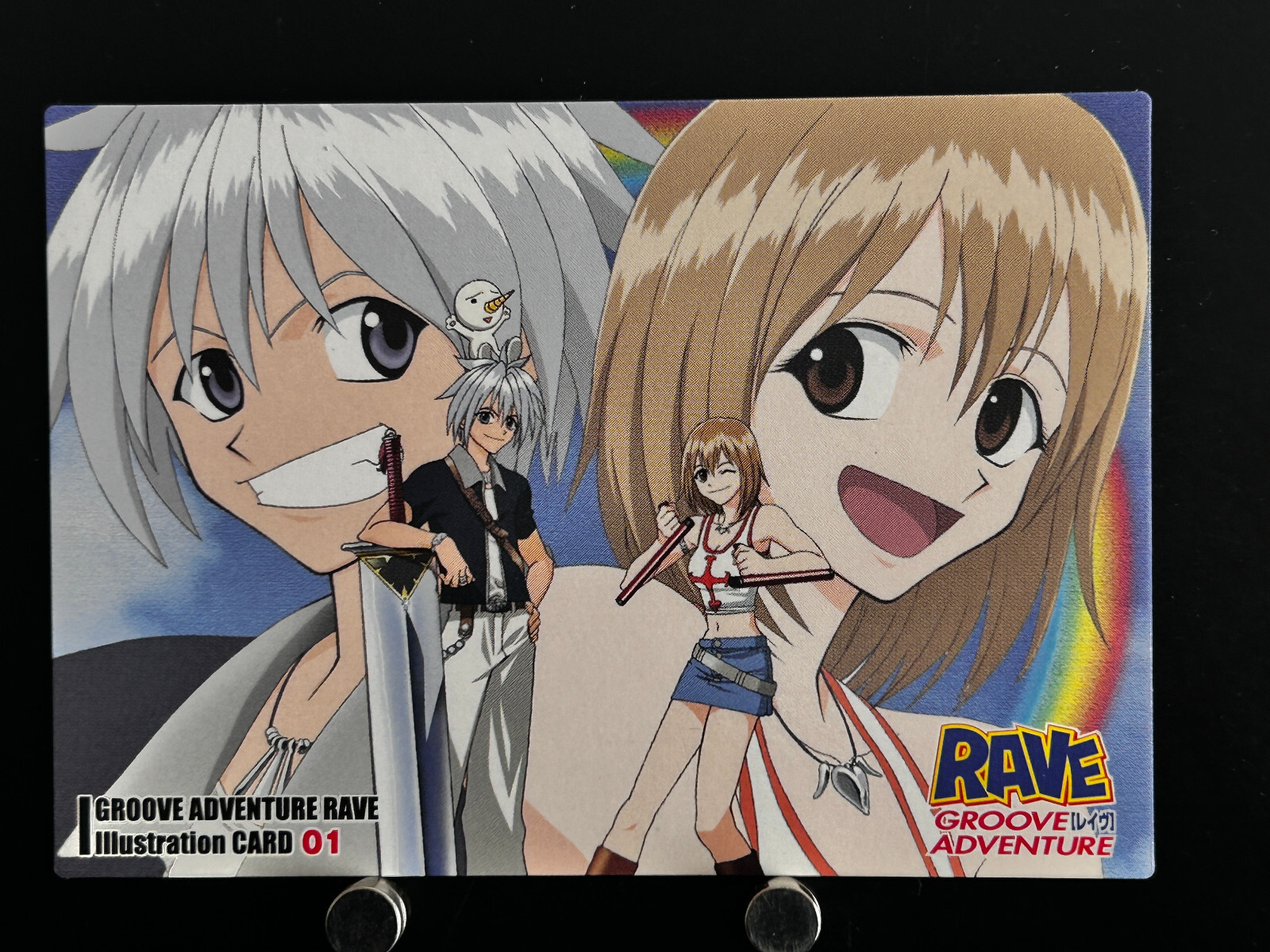 【非売品】Anime Rave2001 カード　8枚 Haru Plue Groove Adventure Rave Master Card Japanese Anime