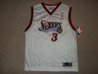 allen iverson youth black jersey