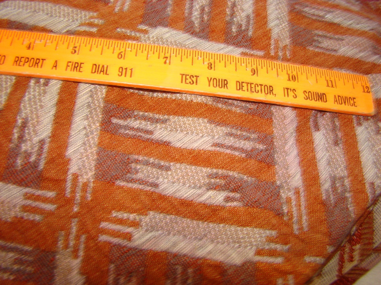 Vintage Fabric Upholstery Geometric style 52