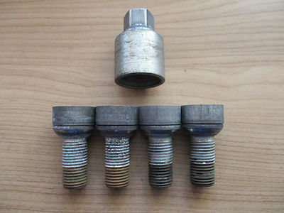 Original Felgenschloss Audi A4 8K A5 8T A6 4F Q3 Q5 Q7 Radschrauben Set 14mm