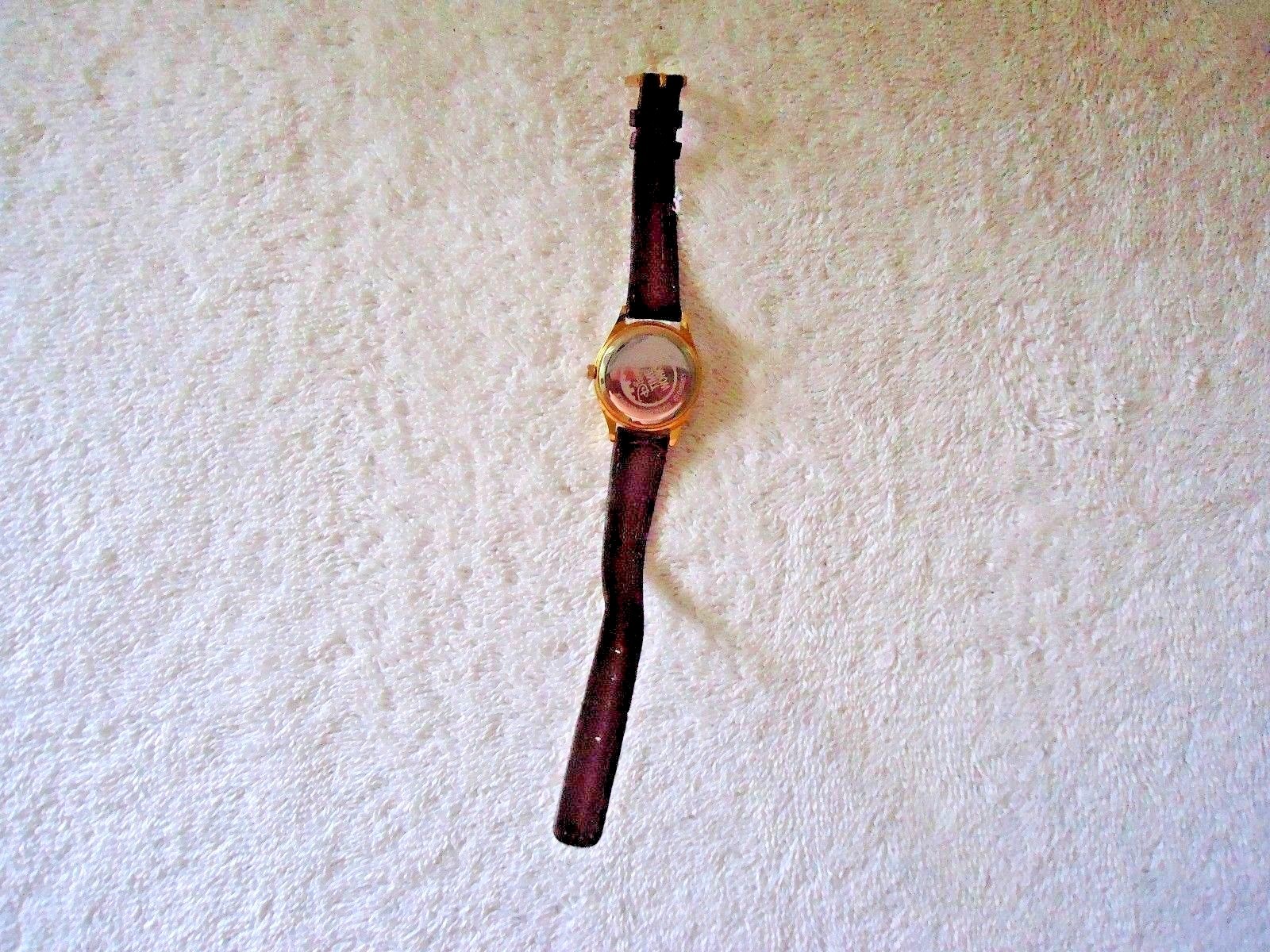 Vintage Disney Quartz Disney Time Works Womens Mickey Mouse Wristwatch