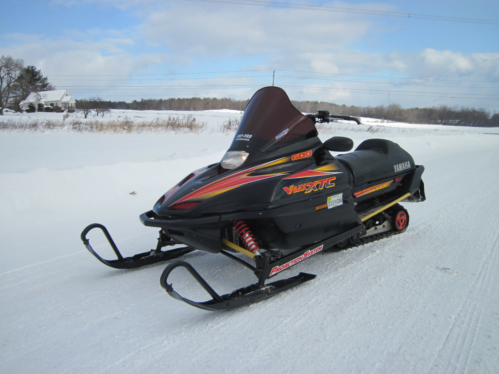 1998 YAMAHA VMAX 600 XTC LOW MILES CHEAP SHIPING SRX PHAZER APEX FX V-MAX NYTRO