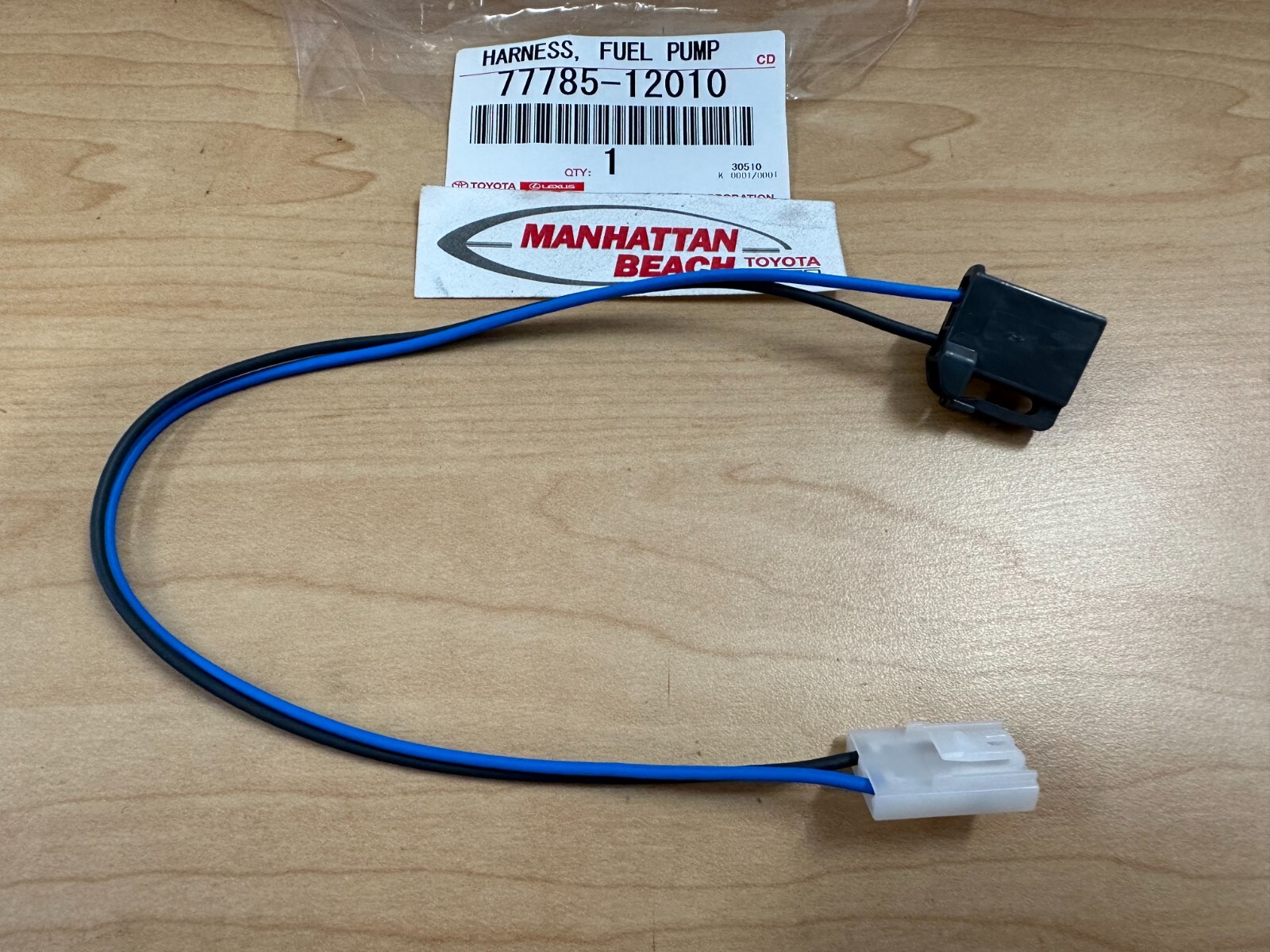 aro1207pon専用 Genuine Toyota Fuel Pump Connector Harness 77785-12010