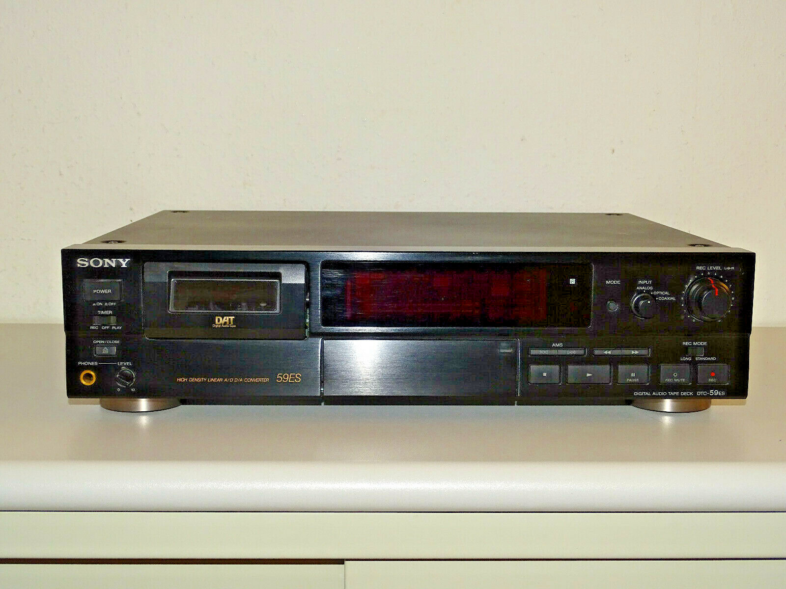Sony DTC59ES HighEnd DATRecorder in Schwarz, sehr gepflegt, 2 Jahre